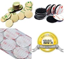 3M Dual Lock Dots | CLEAR & BLACK Self Adhesive Pads Sticky Hook Fasteners Tape