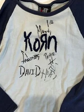 Korn Vintage T-Shirt Signed Entire Band 90’s Band Shirt Original Rare