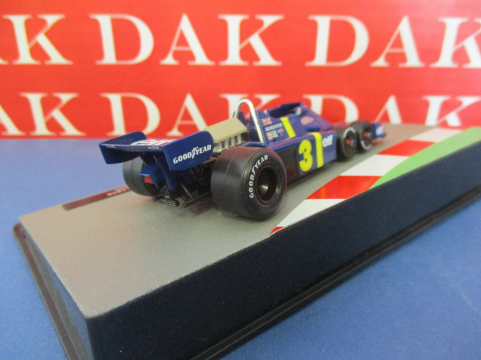 Die cast 1/43 Modellino Auto F1 Tyrrell P34 1976 J. Scheckter - Immagine 3 di 4