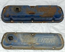 1966-1970 Powered By Ford Valve Covers 289 302 351w 351 Windsor Baffles Fins 1966-1970 Powered By Ford Valve Covers 289 302 351w 351 Windsor Baffles Fins