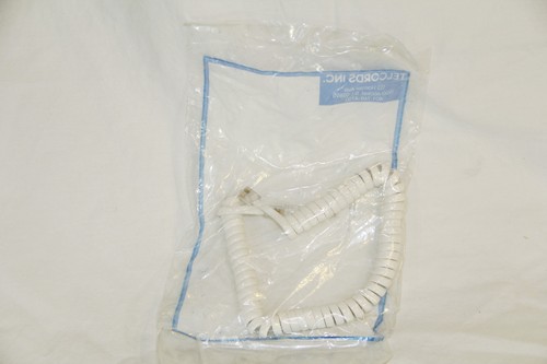 NEW OLD STOCK - Telephone Handset Receiver Cord Phone Curly Coil Cable 4P4C RJ22 - Picture 52 of 72