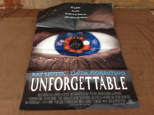 1995 Unforgettable Original Movie House Full Sheet Poster