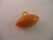 Very Cool Orange Vintage Football Charm