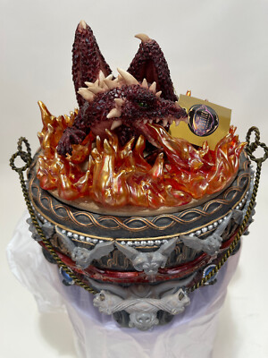 Cauldron Dragon Box Figurine from the Mystica Collection by Steve Kehrli NO BOX