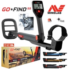 Minelab GO-FIND 22 Metal Detector with 8" inch 7.8 kHz Waterproof Search Coil