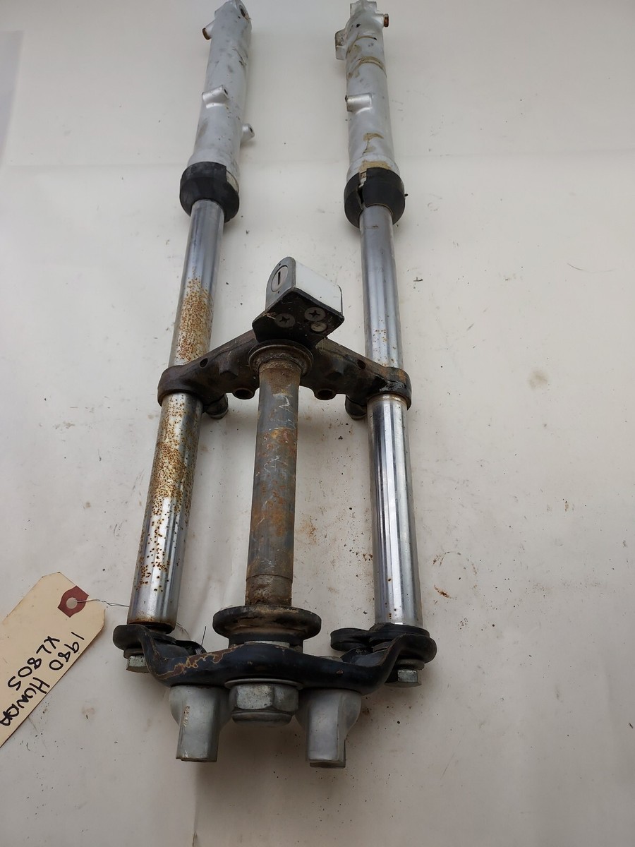 1979-81 Honda XL80S XR80 Complete Front Forks | eBay