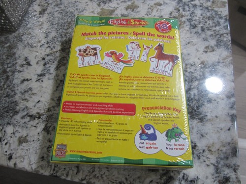 ENGLISH & SPANISH LEARNING GAMES THE SPELLING GAME - Picture 2 of 4
