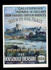 ad3876 - Borax, The Household Treasure, used by Royals - Modern Advert postcard