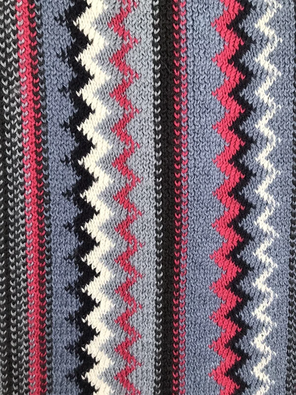 smartwool merino wool beautiful zig zag 