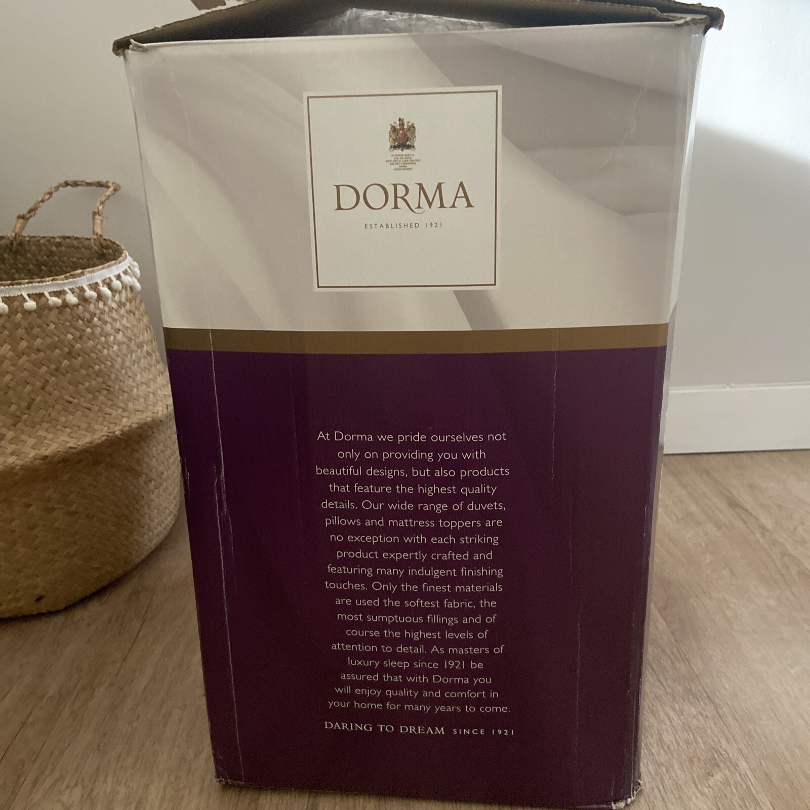Dorma Hungarian Goose Feather Duvet King size 10.5 Tog In Box New