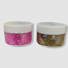 Galexie Glister Kid's Bubble Gum Pop Glitter Gel 2 Pack 1.5 oz.  45ml.