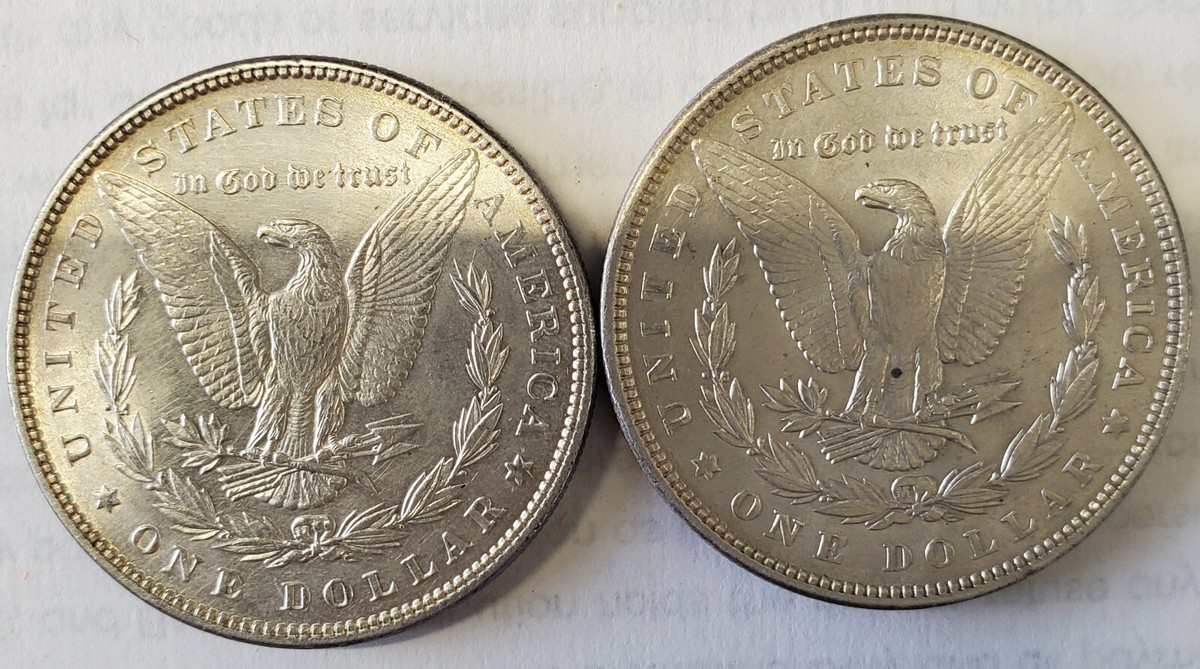 E PLURIBUS UNUM 1888 & 1900 Silver One Dollar Coin | eBay