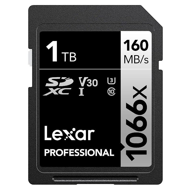 New Lexar Professional 1066x 64GB 128GB 256GB 512GB 1TB SD Card UHS-I U3 160MB/s - Image 2 of 3