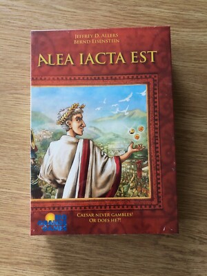 Alea Iacta Est Brettspiel Rio Grande Games Neu Werkseitig Versiegelt Vergriffen