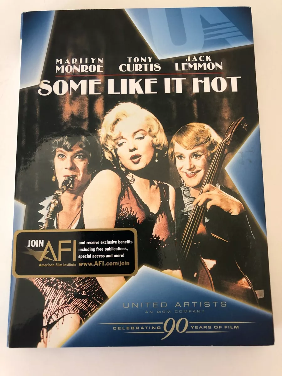 SOME LIKE IT HOT DVD 1959 Vint.Clsc Marilyn Monroe Tony Curtis Jack Lemmon NEW