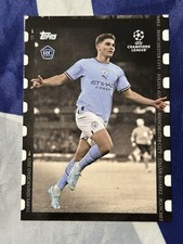 2022 Topps Simplicidad UEFA Club Competitions Filmstrip Julian Alvarez Rookie RC