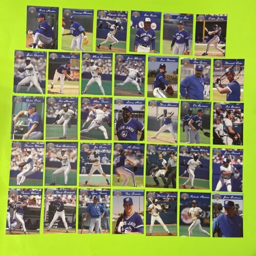 Toronto Blue Jays 1992 World Champions Fire Safety Cards Lot Baseball 10th Anni - Picture 1 of 11
