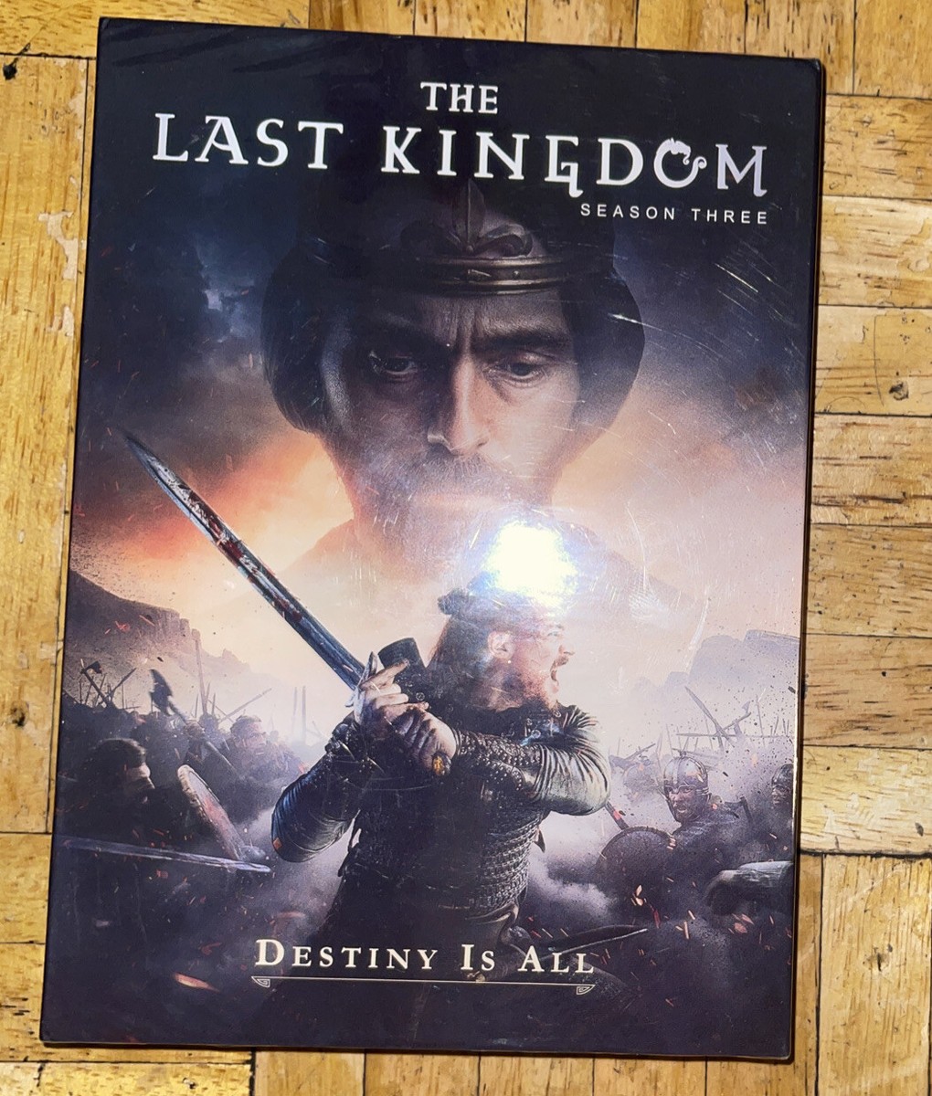 The Last Kingdom Season Three DVD Alexander Dreymon NEW
