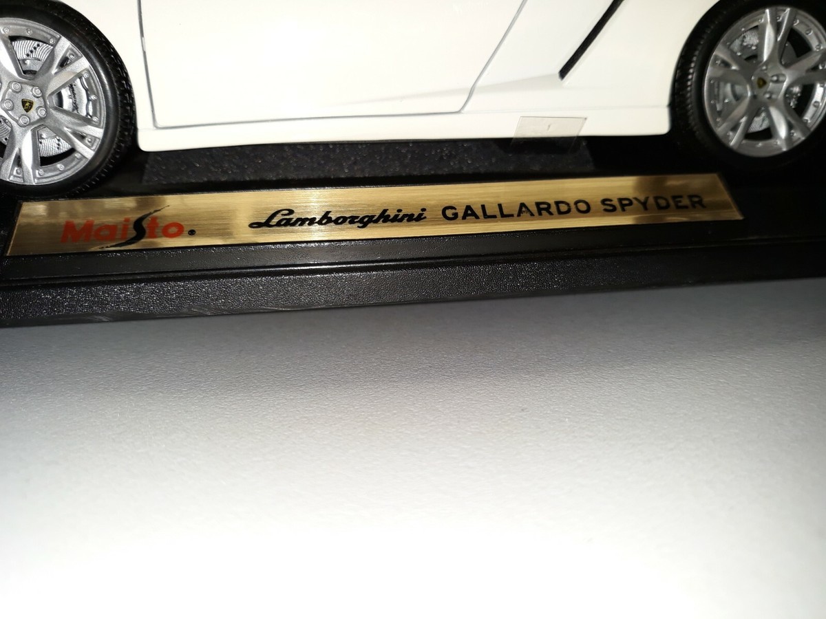 ミニカー Maisto Gallardo Spyder Special Edition Maisto Gallardo Spyder Special Edition - メルカリ