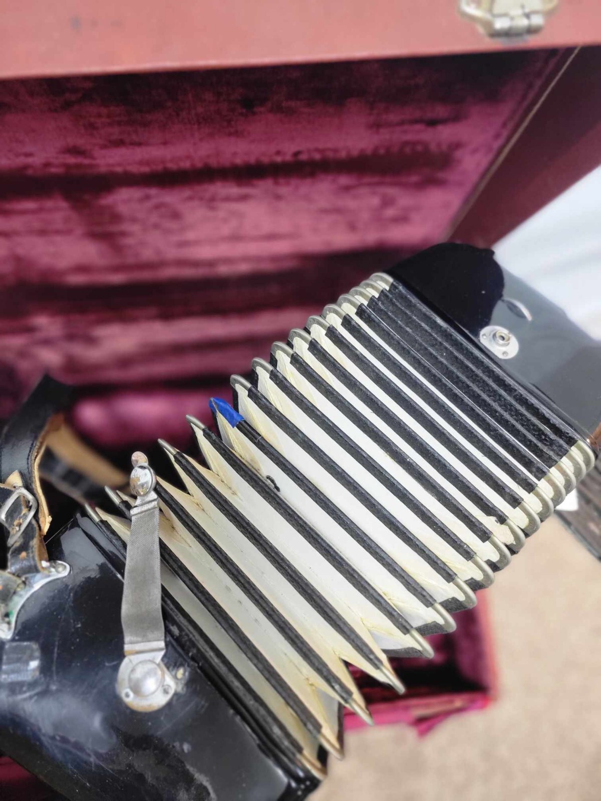 Grand Vox Piano Accordion by Colombo Vintage Full Size 18 1/2" eBay