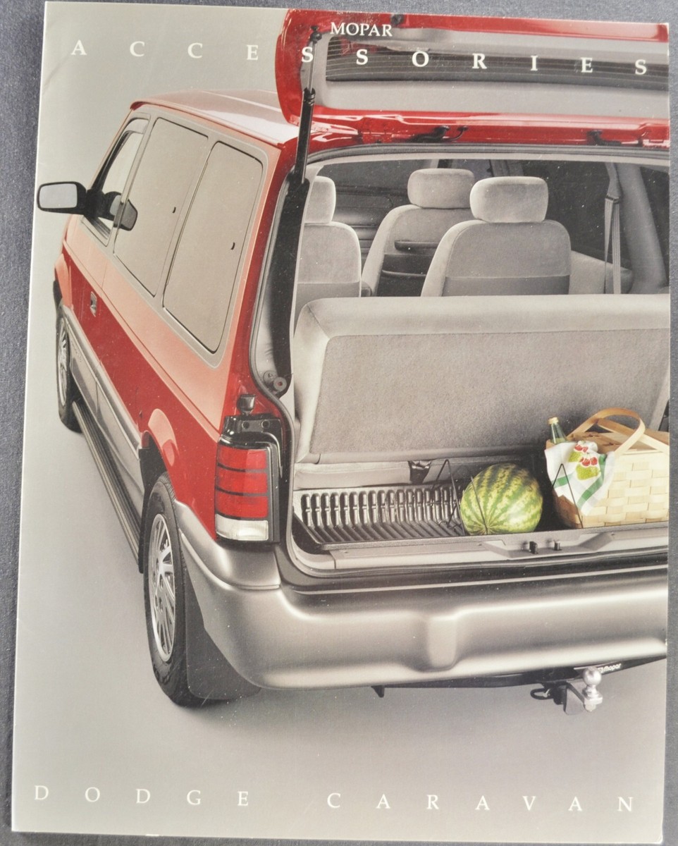 1994 Dodge Caravan Accessories Brochure Folder Minivan Excellent
