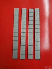 Wheel Weights Stick On .25 1/4 oz / 4 Strips / 48 pcs / adhesive tape (grey)