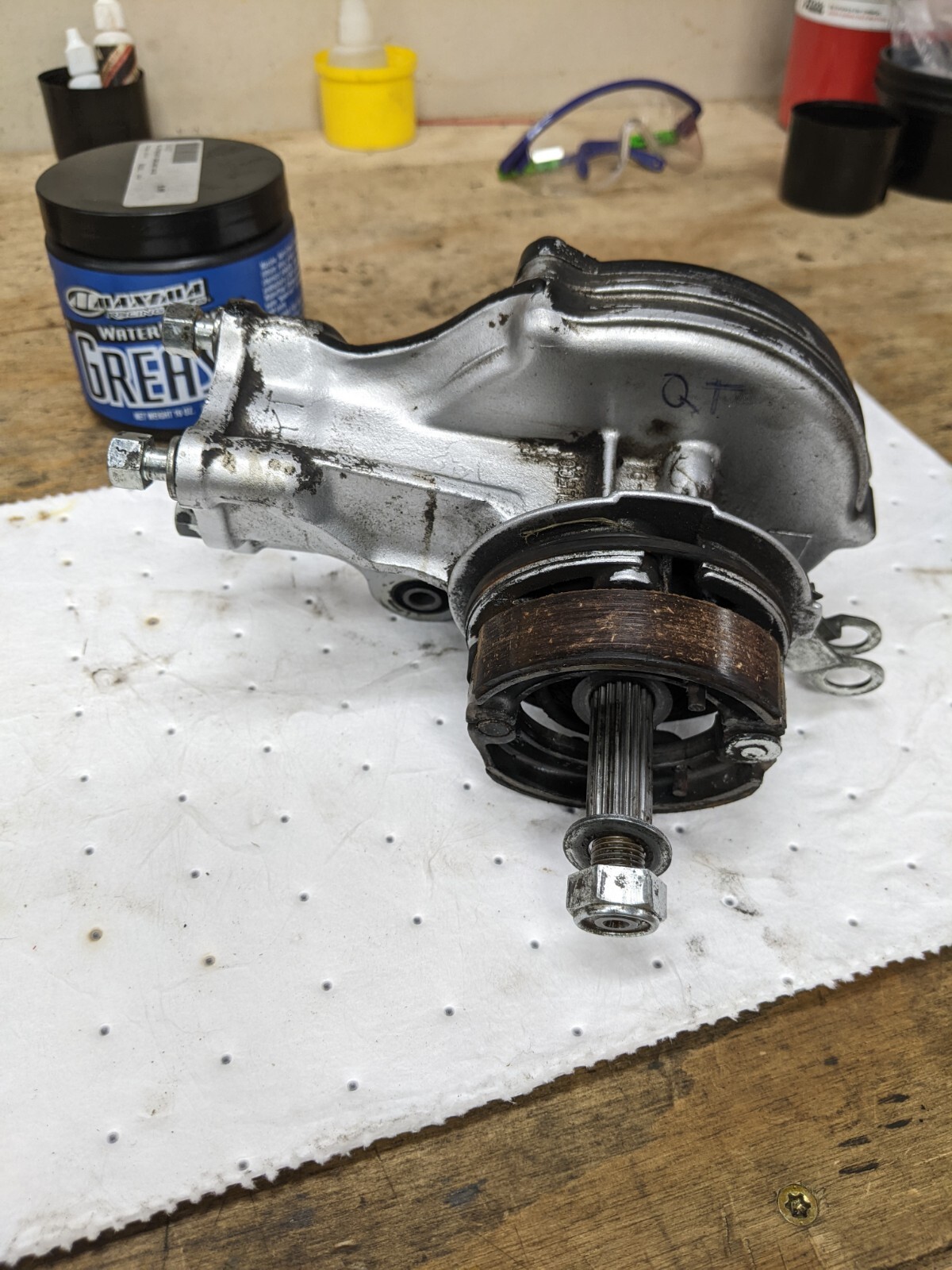 Yamaha QT50 HIGH SPEED DIFFERENTIAL Final Drive Ring & Pinion PW50 Gear