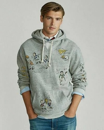 Polo graphic hoodie sale