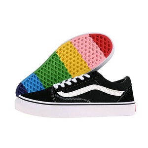 vans rainbow sole