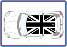 Union Jack Flag Roof Decal Graphics Stickers fits Mini R56 One Cooper