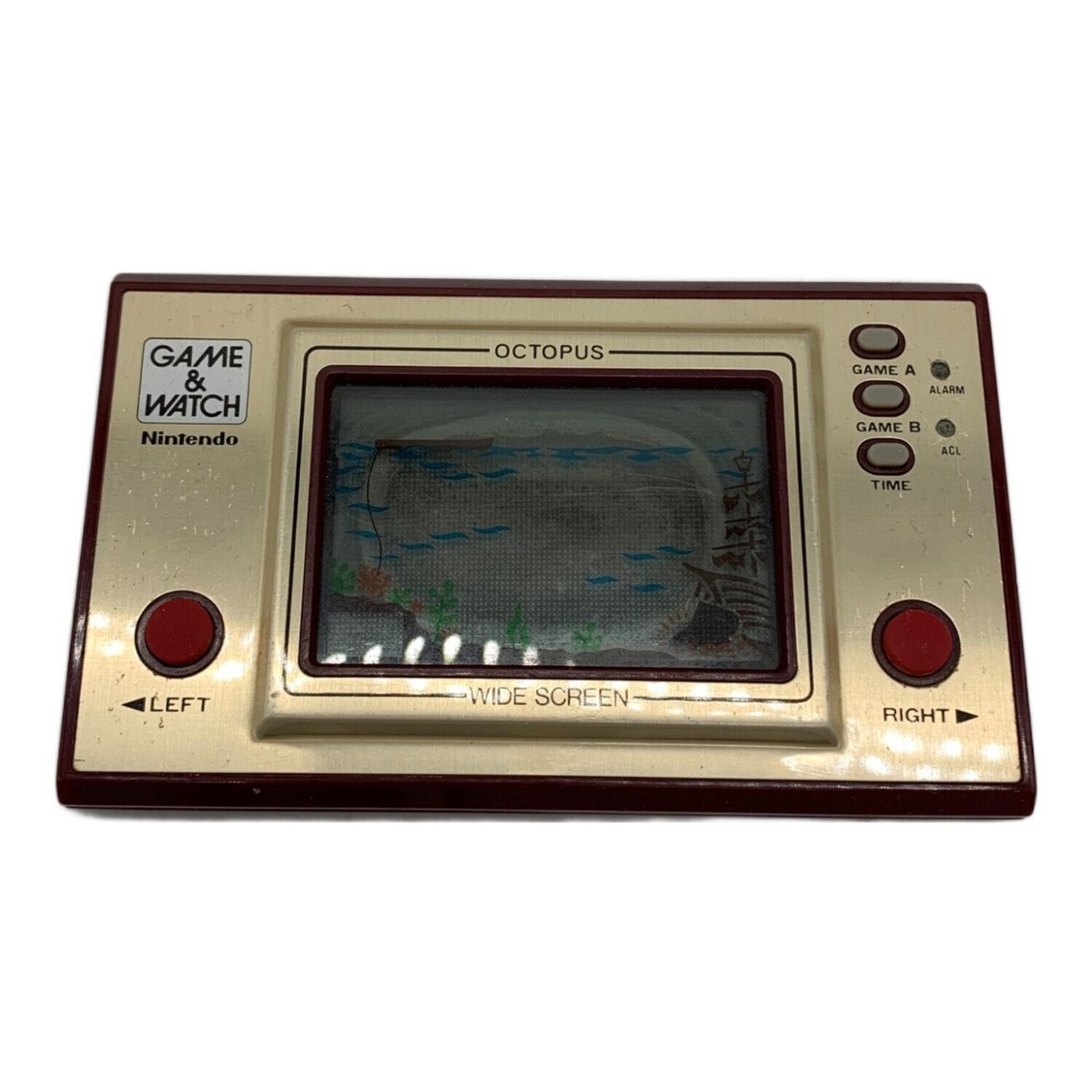 Nintendo Game & Watch オクトパス Nintendo GAME & WATCH Octopus OC-22 Excellent JAPAN | eBay