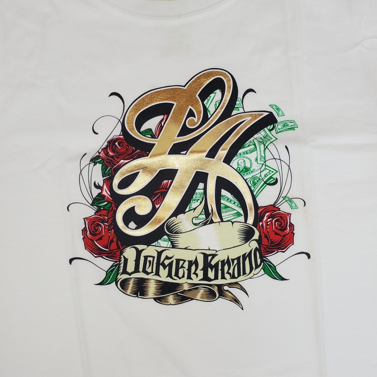 Vintage Los Angeles Joker Brand Women's Streetwear T-Shirt Size S