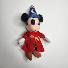 Disney Mickey Mouse Sorcerer's Apprentice Soft Plush Toy Fantasia 2000 11"