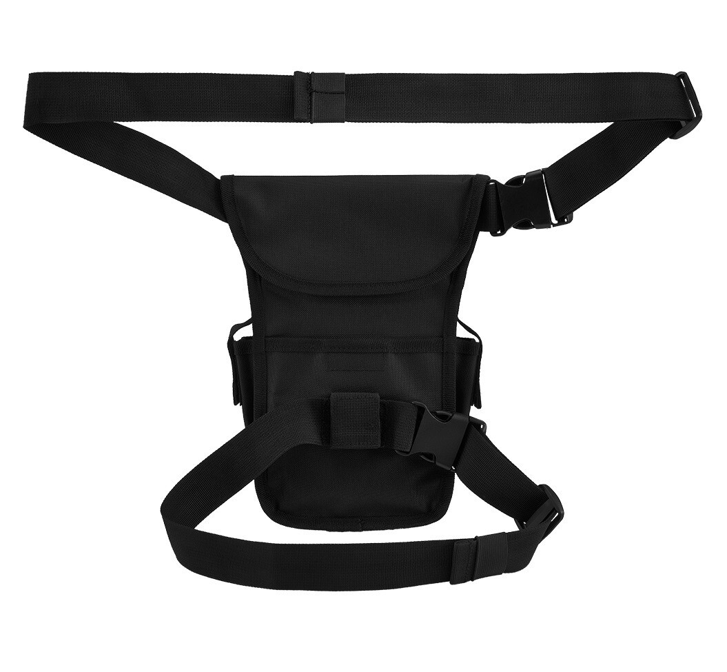 Sac Messenger Brandit En Toile Coton Noir - Style Militaire/police - Neuf Avec étiquettes