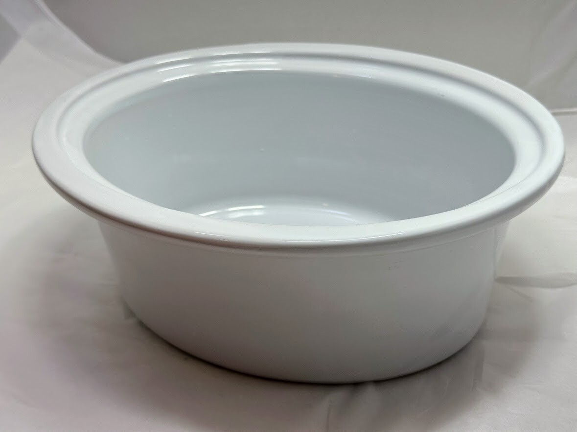 Crock Pot 6qt Cook and Carry Programmable Slow Cooker REPLACEMENT BOWL