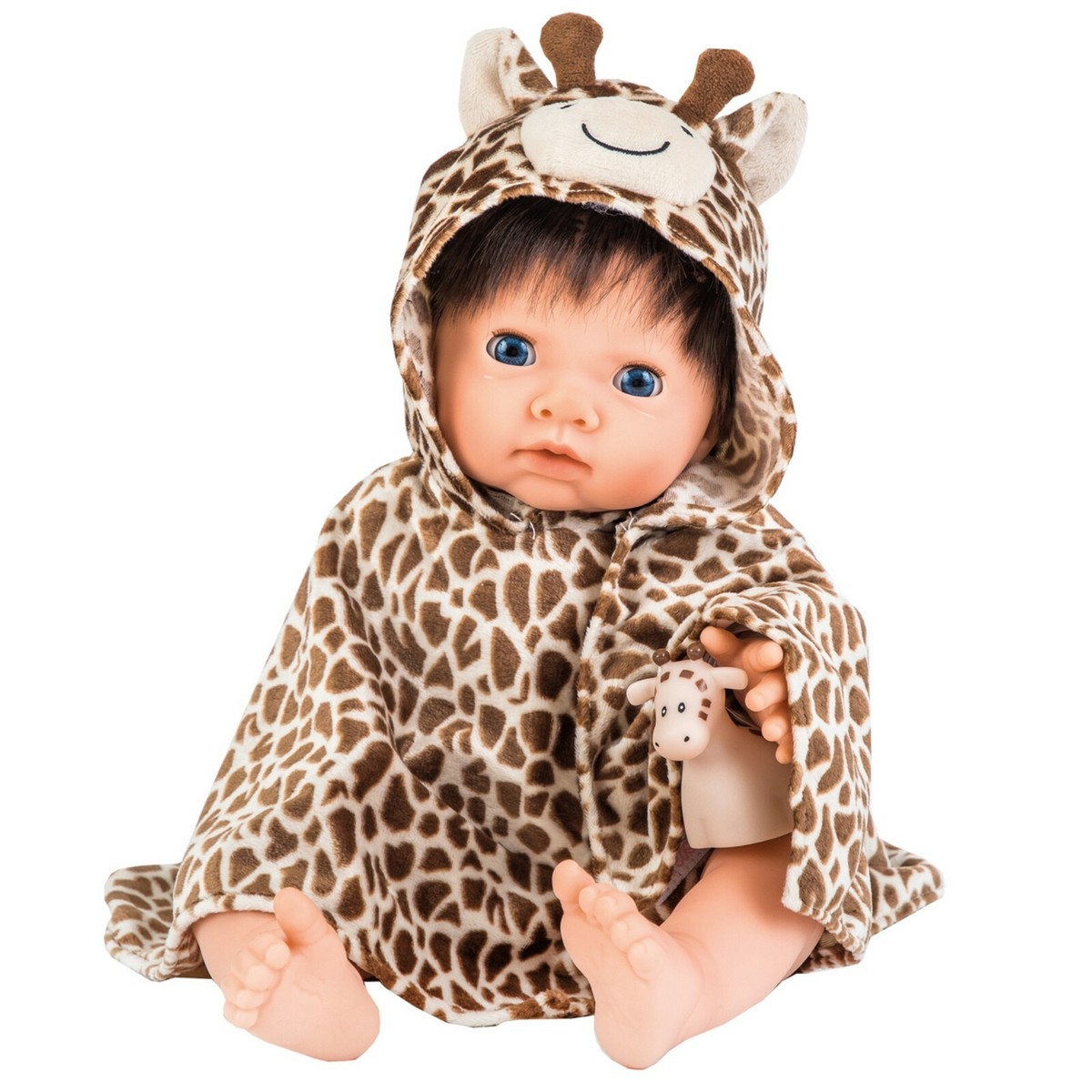 Chad Valley Tiny Treasures Giraffe Baby Care Set Outfit Toy For