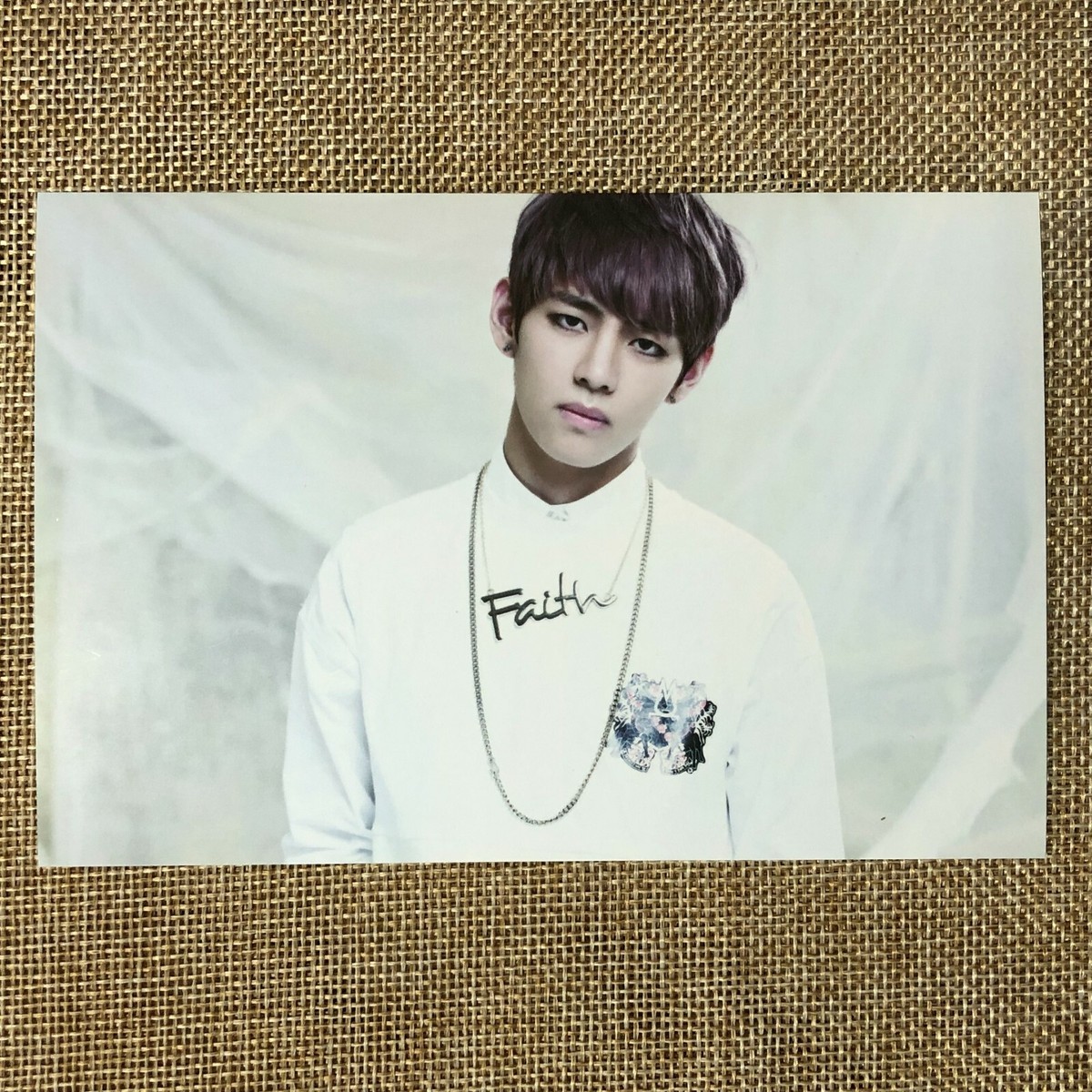 BTS V [ Armypedia O!RUL8,2? ] Official Postcard Photocard / New