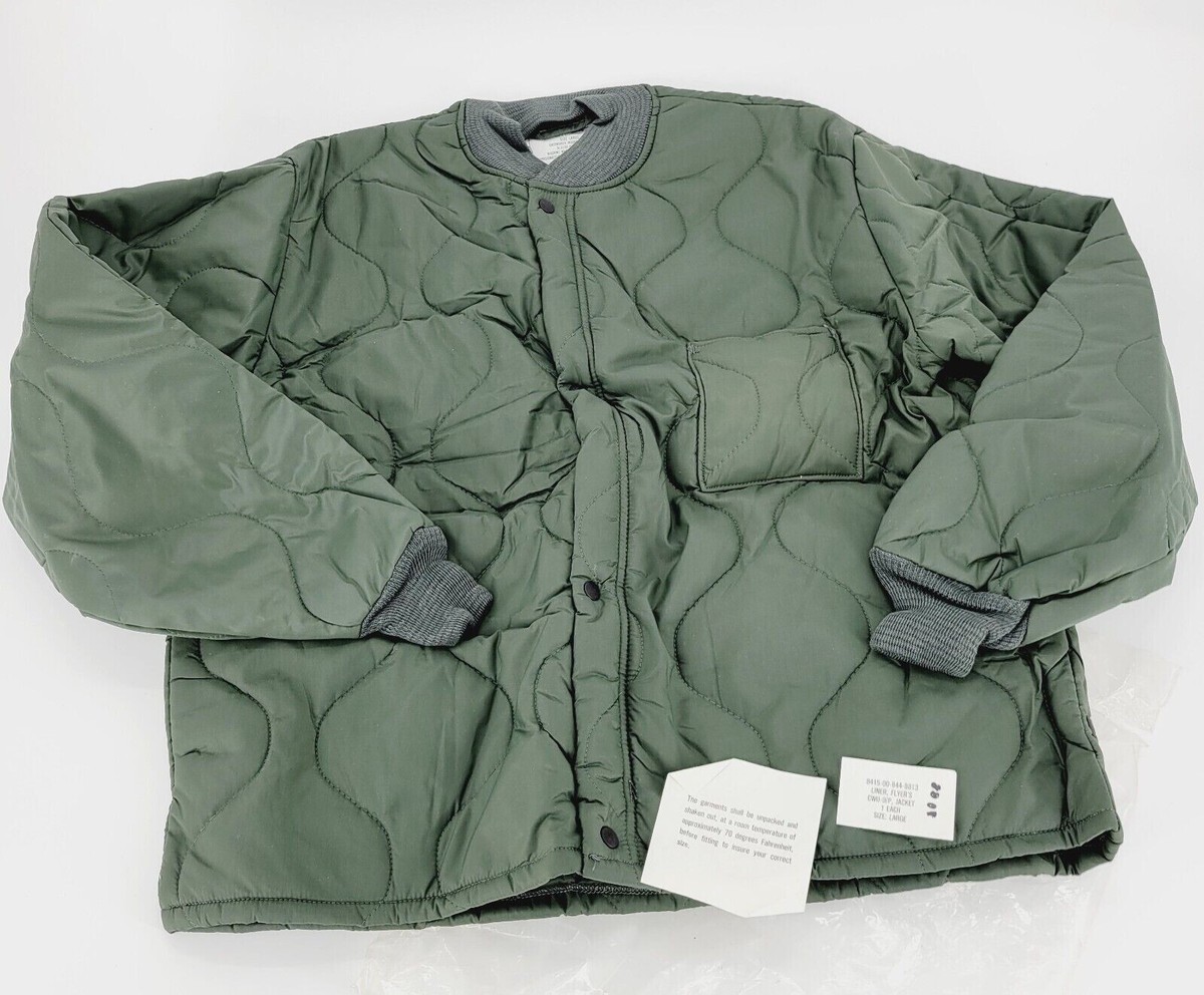 アメリカ軍 84年製 CWU-9/P インライナージャケット scovill Genuine US Air Force USAF 1984 Flyers CWU-9/P Quilted Liner