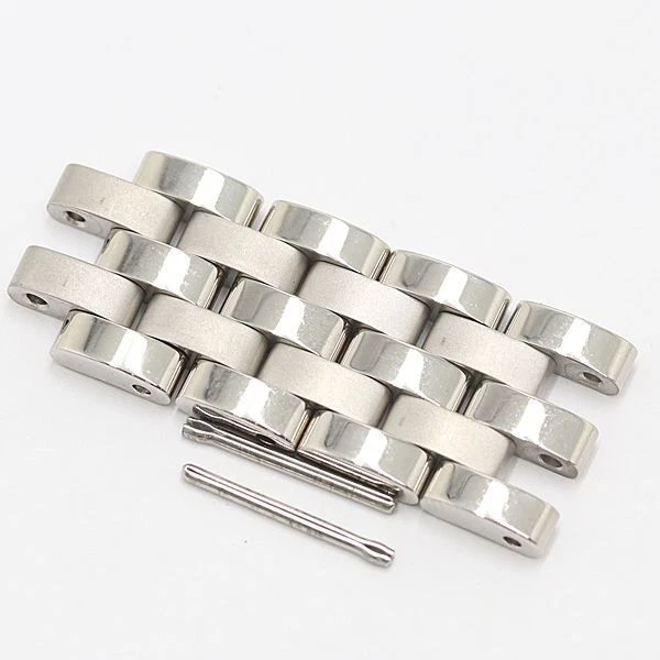 Bracelet ceinture montre femme GUCCI authentique 4 maillons 5500L pièces argent 13 mm