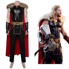 Thor: Love and Thunder Thor Cosplay Costume Halloween Outfit Carnival Suit /