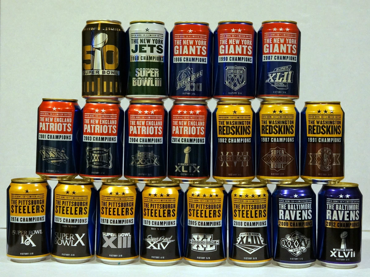 Las mejores ofertas en Bud Light lata de cerveza de la NFL en