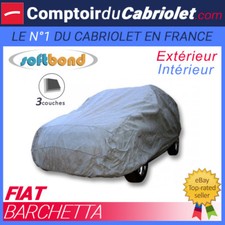 Housse Fiat Barchetta - SoftBond® : Bâche de protection mixte