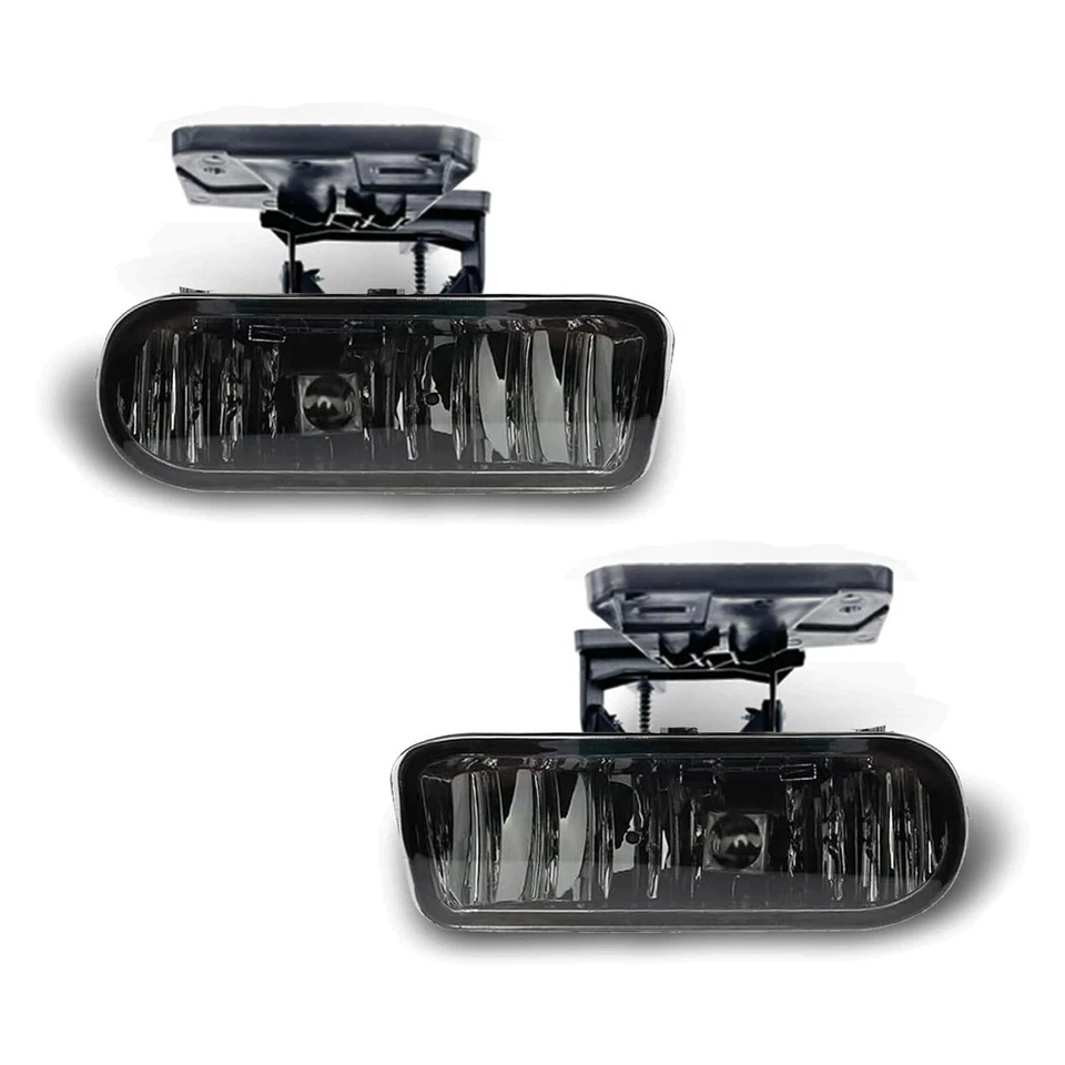Fog Lights Lamps Smoked For 1999-2002 GMC Sierra 1500 2500 3500 2000-2006 Yukon - Imagem 4 de 4