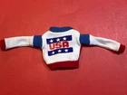 Vintage Barbie Clone USA Sweatshirt 🔴⚪️🔵 Rare