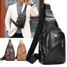 Mens Shoulder Chest Sling Bag Cross Body Pack Handbag Sports Travel Backpack USA