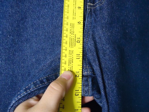 Riders By Lee High Rise Relaxed Fit Straight Leg Jeans Denim Sz 16L Medium Wash - Picture 7 of 9