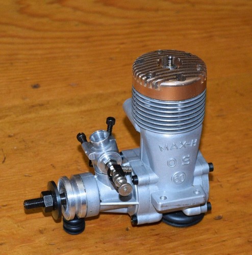 1968 OS H60 Gold Head FGP RC model airplane engine 60 vintage .60 10cc Japan