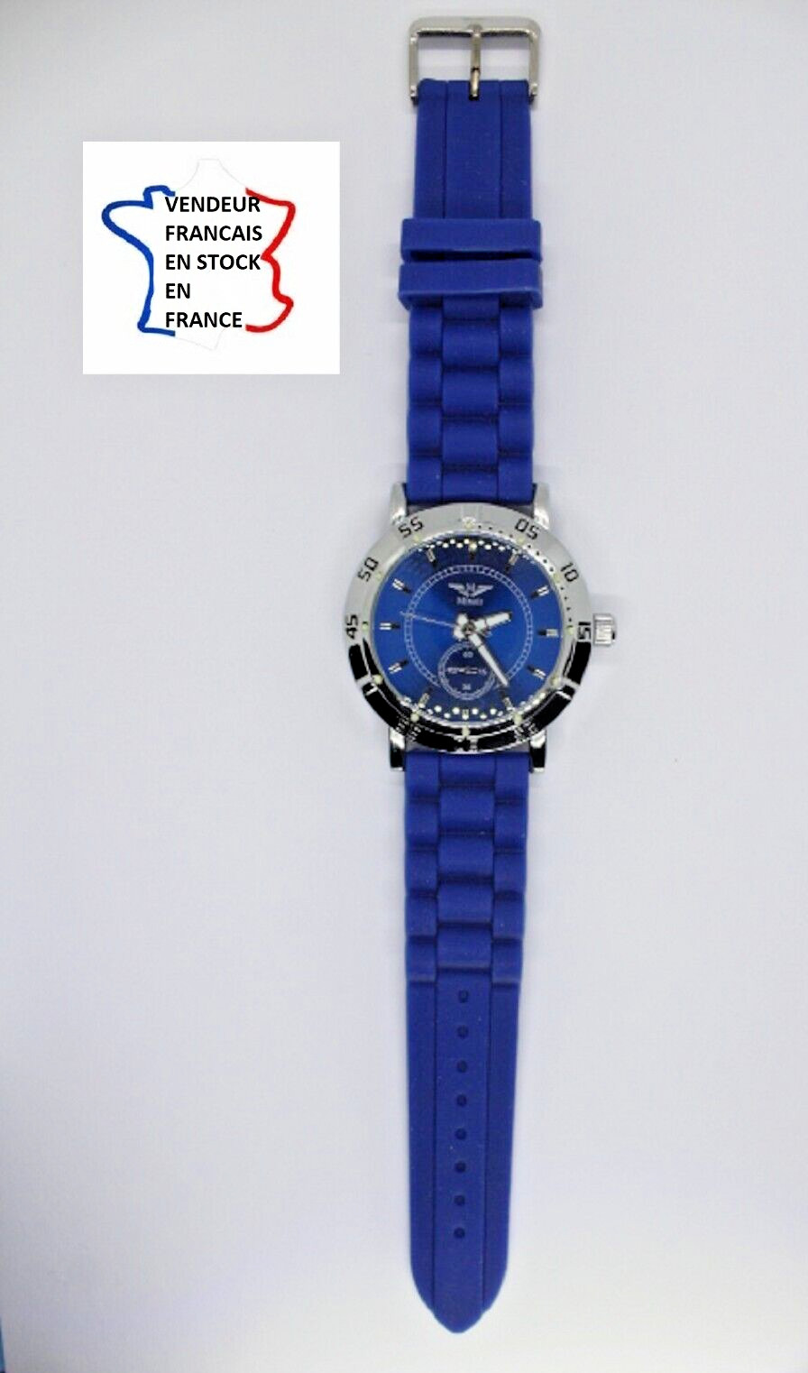MINOIR AVORD Montre Mécanique Squelette Homme Mouvement Automatique 15 Rubis Argent
