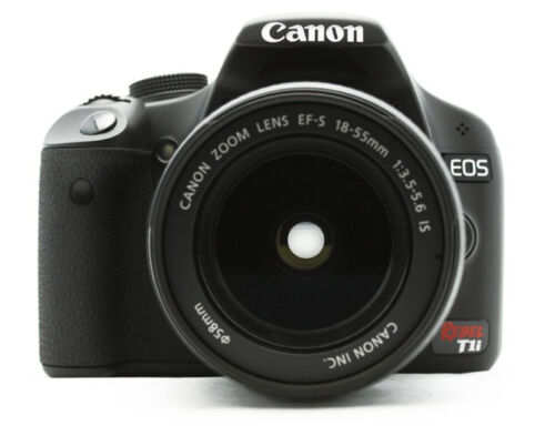 Canon EOS Rebel T1i / EOS 500D 15.1MP Digital SLR Camera - Black (Kit w/ EF-S I… - 第 1/1 張圖片