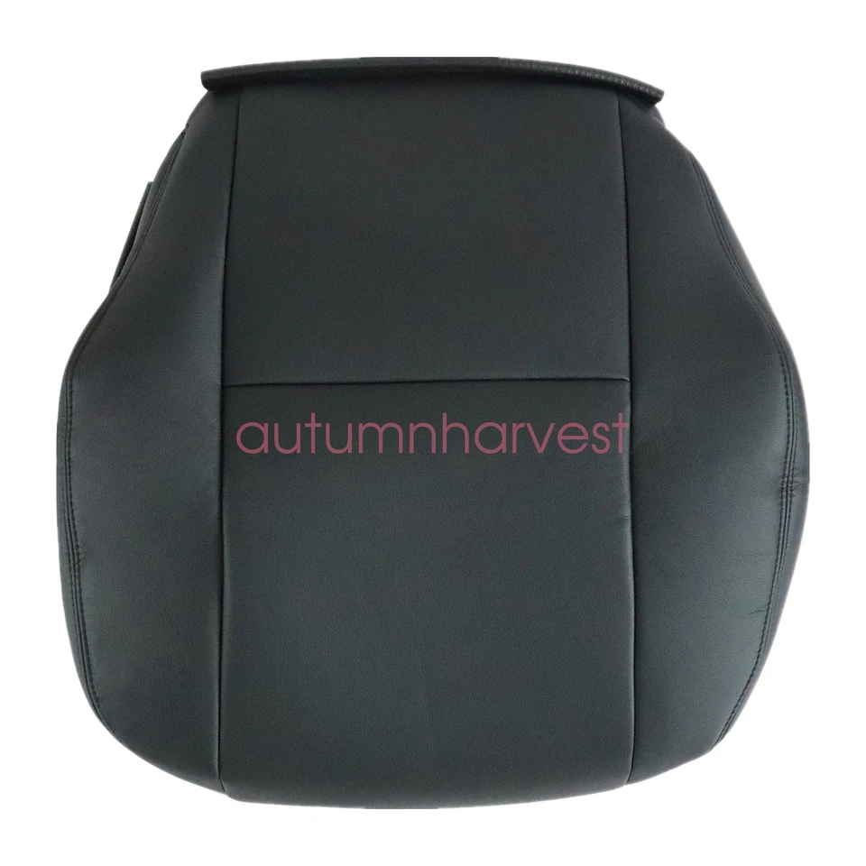 Cubierta de asiento de cuero negra para parte inferior del conductor Mercedes-Benz Sprinter 2500 2007-2019 Foto 2 de 4